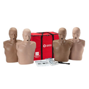 Prestan Diverse Skin-Tone Adult CPR Manikins with CPR Monitors - 4 pack